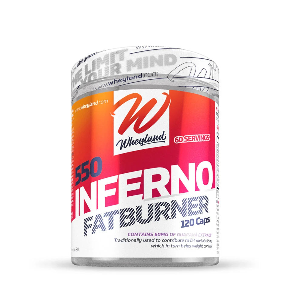 WheyLand Inferno Fat Burner 120 Capsules (60 Servings)