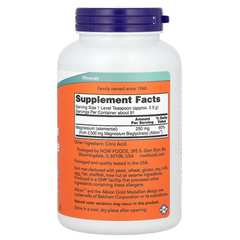 NOW Foods, Magnesium Bisglycinate Powder, 8 oz (227 g) - GREEN LIFE CYPRUS