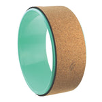 Viking Fitness C-3089 Cork Yoga Wheel for stretching and balance exercises, made of eco-friendly cork material.