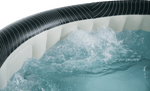 Viking Fitness MSpa Meteor Comfort Series LED bubble spa hot tub with seating for 4+2 persons, featuring LED lighting and relaxing jets.