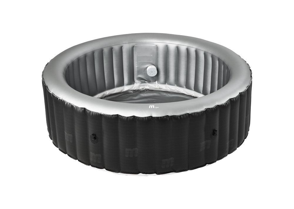 VIKING FITNESS MSpa Starry Comfort Series LED Bubble Spa hot tub with seating for 4-6 people, featuring LED lights and relaxation jets.