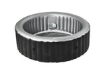 VIKING FITNESS MSpa Starry Comfort Series LED Bubble Spa hot tub with seating for 4-6 people, featuring LED lights and relaxation jets.