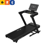 VIKING FITNESS Power Trainer 4000 electric folding treadmill with 3.5HP motor, display console, and foldable design.