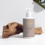 Selfmade Longevity Moisturising Conditioner in a 290ml bottle, shown with smooth, healthy hair and conditioner packaging.