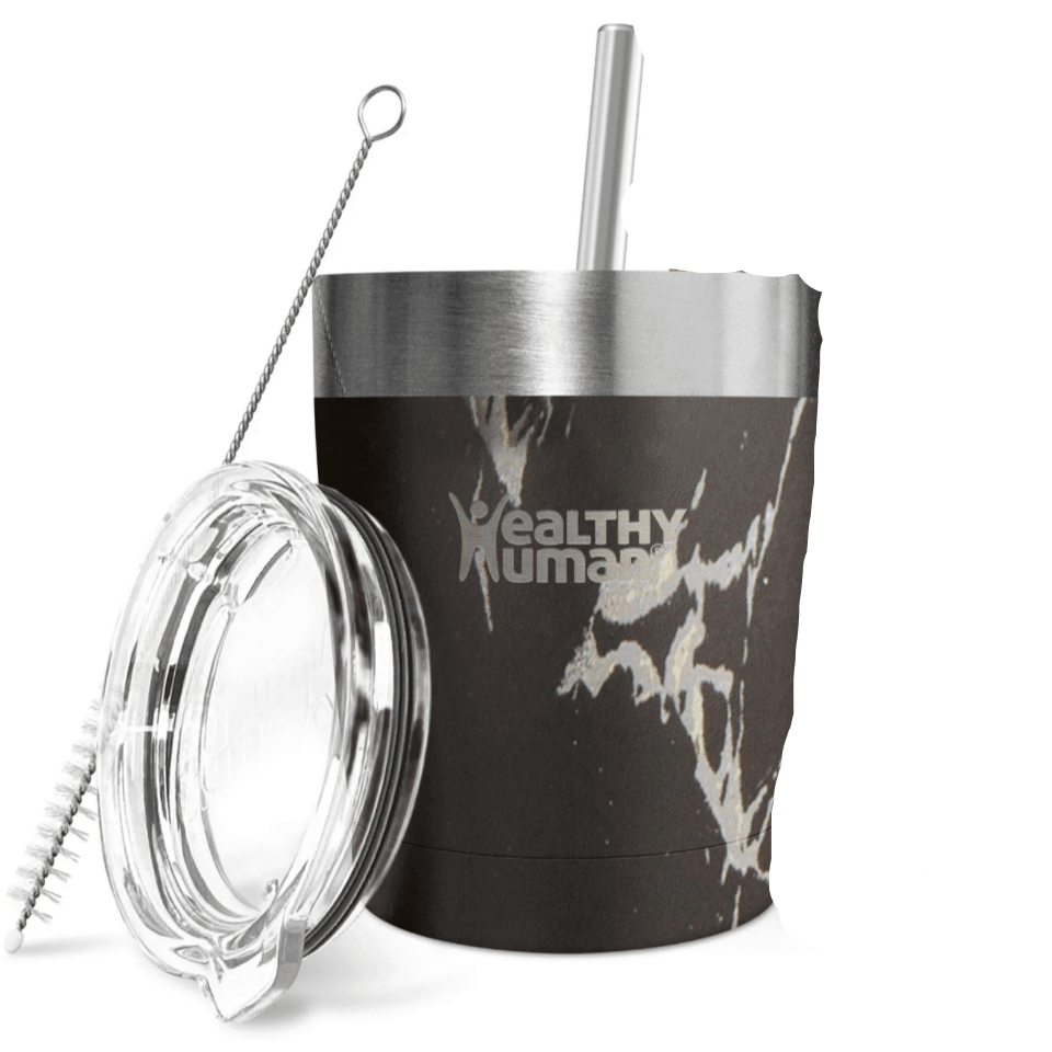 Healthy Human Cruiser Tumbler 12oz drink accessory with a sleek design and durable construction, perfect for beverages on the go.