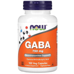 GABA, 500 mg, 100 VEG ΚΑΨΟΥΛΕΣ