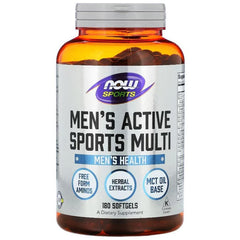 NOW Foods, Men's Active Sports Multi, 180 Veg Capsules