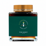 LV Natural Foods Queen Pine Honey, 500g jar, showcasing natural superfood honey with a golden color and smooth texture.