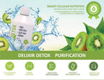 Screenshot of DETA ELIS DeLixir Detox supplement bottle with label and packaging details.
