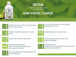 Screenshot of DETA ELIS DeLixir Detox supplement packaging, featuring the supplement bottle with label details.