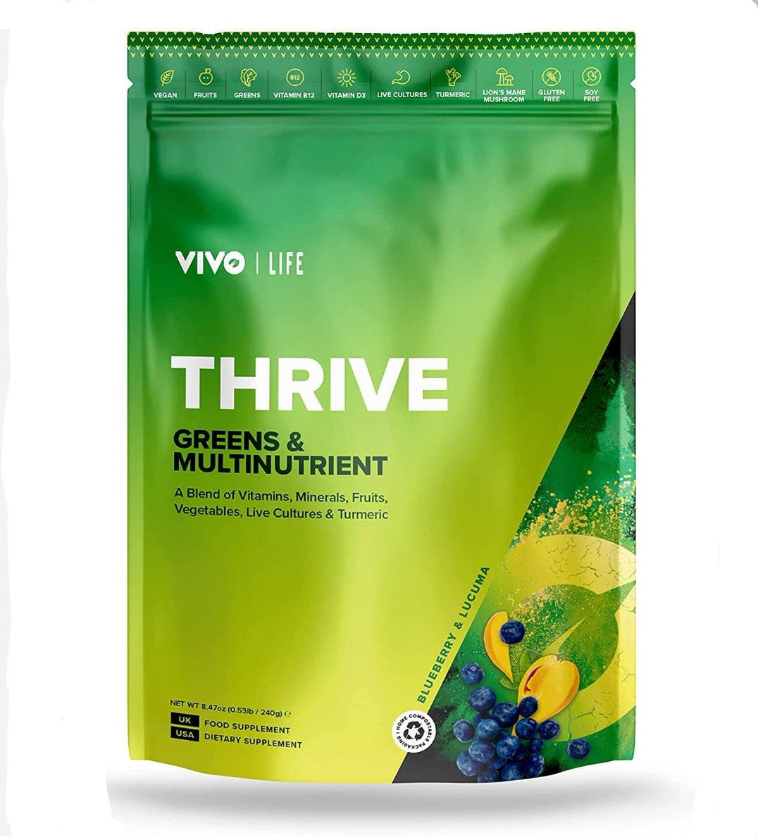 THRIVE Blueberry и Lucuma Vivo Life 