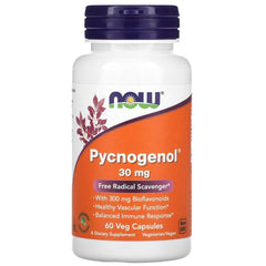 NOW Foods, Pycnogenol, 30 mg, 60 Veg Capsules