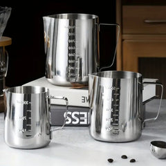 Stainless Steel Milk Frothing Pitcher