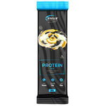 Multilayer protein bar from Genius Nutrition, a superfood snack with multiple layers and 50g size, shown in the image.
