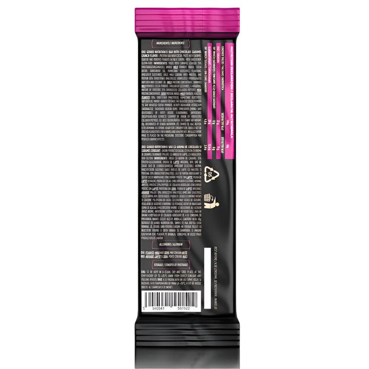 Multilayer protein bar from Genius Nutrition, a superfood snack with layered textures and visible ingredients in the image.