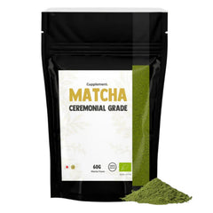 Cupplement, Matcha Tea Powder Ceremonial Grade, 60g