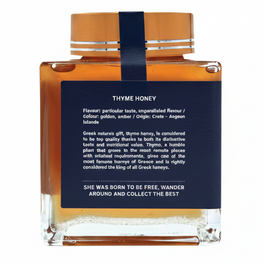 LV Natural Foods, Мед с тимьяном королевы 500 г