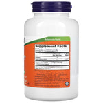 NOW Foods Slippery Elm Powder supplement in a 4 oz (113 g) package, shown in a clear container with a natural, earthy appearance.