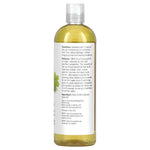 MKSTAVRINOS NOW Foods Grapeseed Oil in a 16 fl oz bottle, suitable for skincare, with a clear label and golden oil inside.
