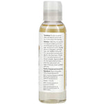 Sweet almond oil in a clear glass bottle, part of MKSTAVRINOS skin care solutions, 4 fl oz (118 ml).