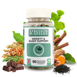 Anti-Anxiety Formula 1000mg 60 κάψουλες- Strength &amp; Spices
