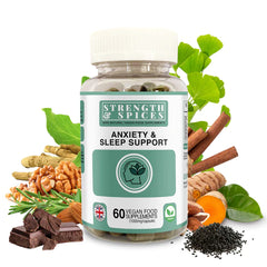 Anti-Anxiety Formula 1000mg 60 capsules- Strength & Spices - GREEN LIFE CYPRUS