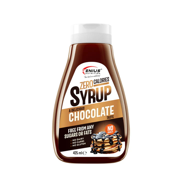 Syrup Zero Calories 425ml, Genius Nutrition