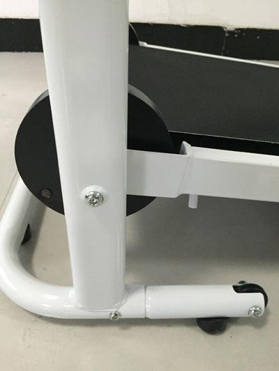 VIKING FITNESS M-110 Mechanical Treadmill with digital display and sturdy frame for home exercise.