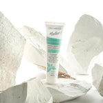 Zeo-Medic natural toothpaste with zeolite, mint, and sage flavor in a 75ml tube for oral hygiene and fresh breath.