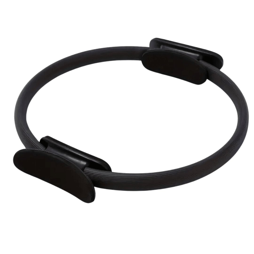 TEMU FlexFit Pilates Ring with dual handles, compact fitness equipment for strength training and core exercises.
