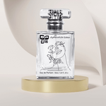 Green Life Aphrodite Edition perfume bottle by Green Life Cyprus, with green and gold design, inspired by Burberry Her fragrance.