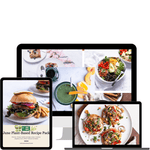 Green Life 15 Vegan Recipe Book Vol.6 by GREEN LIFE BOOKS, featuring colorful vegan recipes and plant-based dishes on the cover.