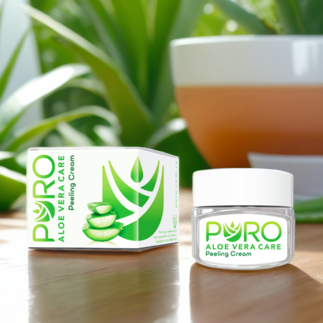 Peeling Cream 50ml - Puro Aloe Vera Care - GREEN LIFE CYPRUS