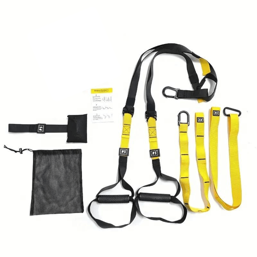 1 Set Fitness Hanging Training Strap Versatile Full Body Workout Sys GREEN LIFE CYPRUS
