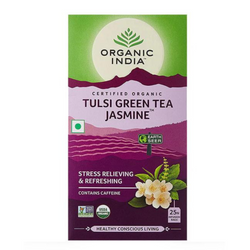 Organic India, BIO Tulsi Green Tea Jasmine, 25 Infusion Bags