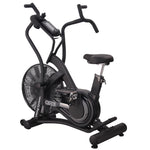 VIKING FITNESS Cyclone Air Bike with heavy-duty frame and air-resistance mechanism for intense cardio workouts.