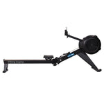 VIKING FITNESS Legacy Air Resistance Rower rowing machine with adjustable seat and handlebar for full-body workout.