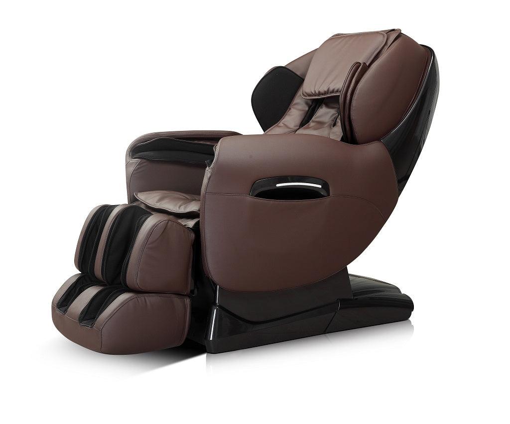 Black iREST A-38 massage chair by Viking Fitness featuring ergonomic design and plush padding for ultimate relaxation.