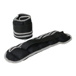 Black adjustable ankle and wrist weights by TEMU, durable accessory for gym, yoga, and cardio workouts, shown in Viking-C-1219.jpg.