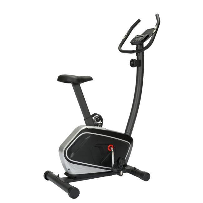 Viking Fitness Fancy Exercise Bike with sleek design, digital display, adjustable seat, and sturdy frame for home workouts.