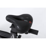 Viking S-600 exercise bike seat with adjustable padding and sturdy frame, designed for comfortable indoor cycling workouts