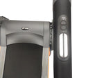Viking Fitness SELAS treadmill handrail with ergonomic design for home use and professional-grade AC power.
