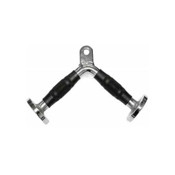 VIKING V Triceps Handle with padding for strength training, featuring ergonomic design for comfortable gripping during workouts.