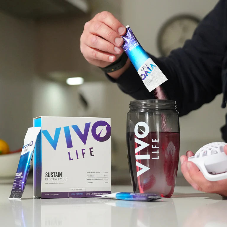 Sustain Electrolytes — High‑Dose Hydro Hydration - Vivo life