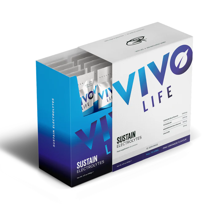 Sustain Electrolytes — High‑Dose Hydro Hydration - Vivo life