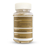 Bottle of Strength & Spices Maca Root 700mg supplement capsules, showing the label and 90 capsules in a clear container.