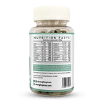 Bottle of STRENGTH & SPICES Anxiety & Sleep Support supplement with 60 capsules, featuring natural ingredients for relaxation and rest.