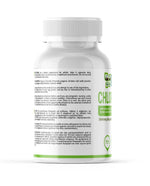 Green Life Cypruss Chlorella vegan capsules for daily detox, 2000mg, 120 capsules, green supplement bottle with label