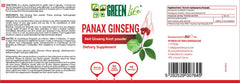Green Life, Panax Ginseng, 1500mg, 90 Capsules, 45 Servings