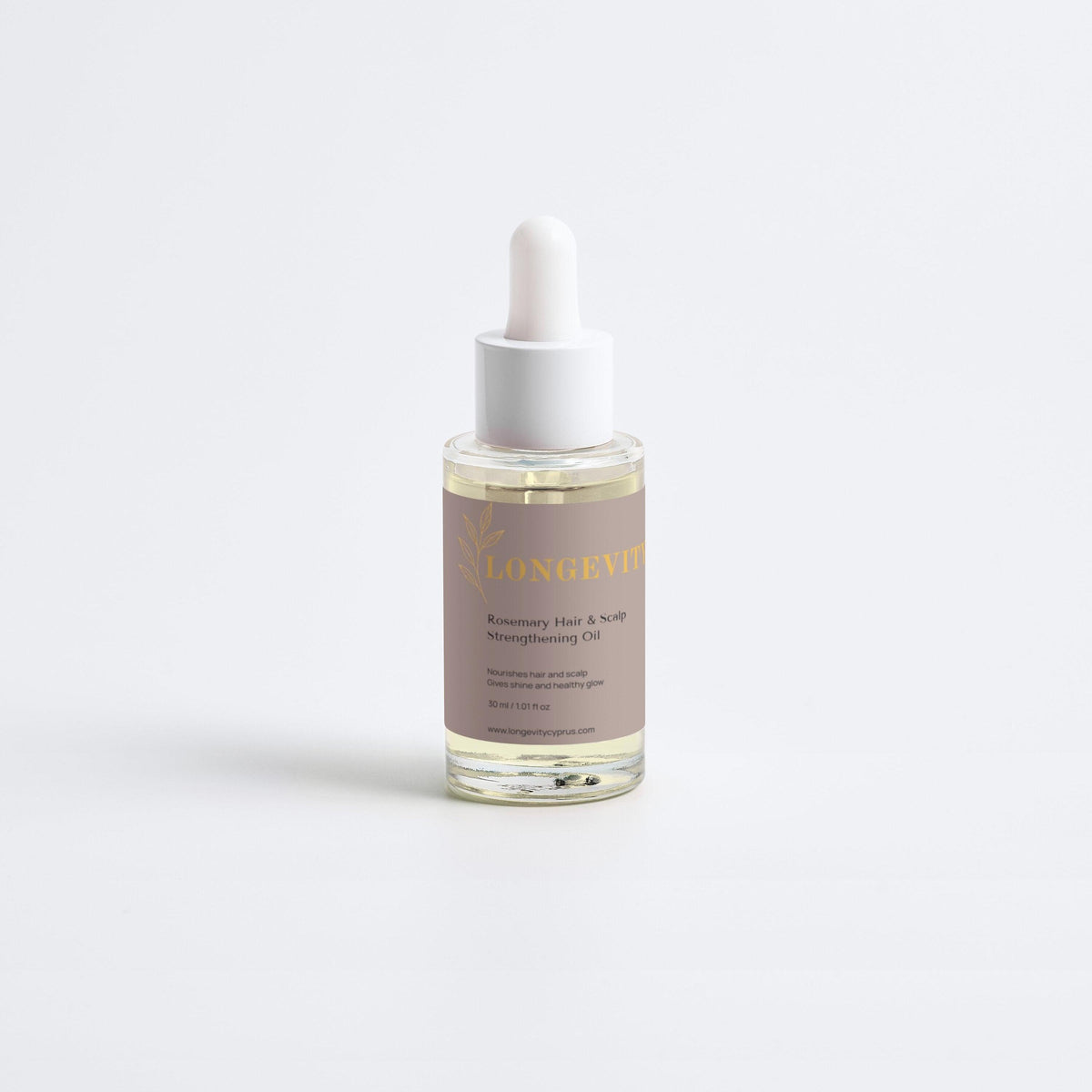 SELNAMED Rosemary Hair & Scalp Strengthening Oil bottle, natural herbal hair treatment for scalp and hair health.